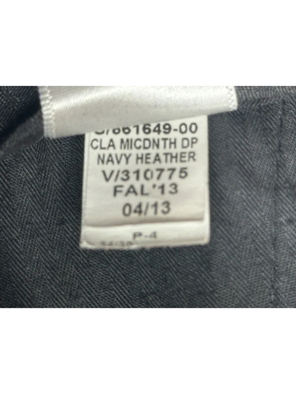 Banana Republic Classic Straight Dress Pants Black Men 34/30